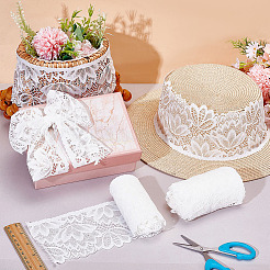 Полиамидные нити кружевные ленты DIY-WH0678-116A