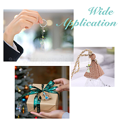 21 шт. подвески из гальванизированного стекла 7 цветов&nbsp;PALLOY-FH00162