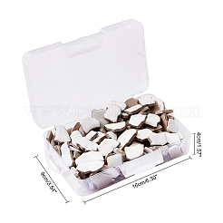 Porzellan Mosaikfliesen&nbsp;AJEW-PH0001-05-WH