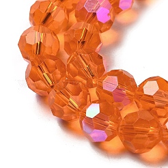 Гальванизируйте прозрачное стекло бисер нитей EGLA-A035-T10mm-L05