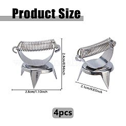 Glasurclip aus Edelstahl für die Fingerspitze&nbsp;TOOL-WH0005-47