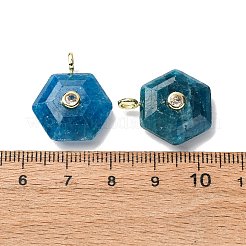 Натуральный апатит подвеска&nbsp;G-P588-02G-09