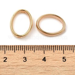 CCBプラスチックビーズフレーム  ゴールドカラー  15x12x3.5mm  穴：1.6mm&nbsp;CCB-H001-01A-G