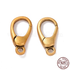 925 застежка для ключей из стерлингового серебра STER-D036-05AG