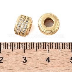 Латунные микропаве из прозрачного кубического циркония KK-B100-004G