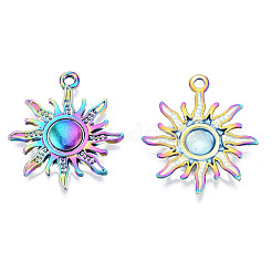 Подвески из сплава цвета радуги PALLOY-N156-141-NR