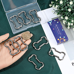 10 Stück Karabiner zum Klettern aus Zinklegierung&nbsp;FIND-SC0021-33