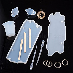 DIY Silikon Hangtag Formen Kits&nbsp;DIY-TA0008-28