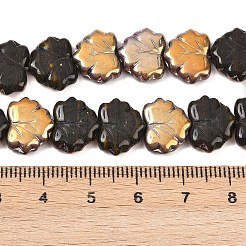 Чешские прессованные стеклянные бусины GLAA-I061-52