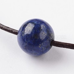 Bracciali cordone in pelle vacchetta regolabile&nbsp;BJEW-JB01944-03