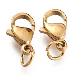 Ионное покрытие (ip) застежки-лобстеры из нержавеющей стали 304&nbsp;LS-X-STAS-G240-01D-G