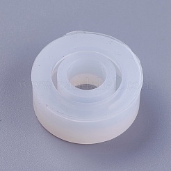 Transparente DIY Ring Silikonformen&nbsp;DIY-WH0128-03C