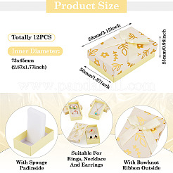 Картонные коробки для упаковки ювелирных наборов CON-TAC0008-04F