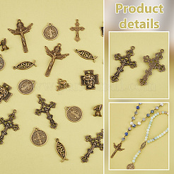 8 стиль подвески из сплава в тибетском стиле&nbsp;FIND-PH0018-76