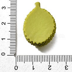 Симпатичный мини-мультяшный фруктовый сериал непрозрачная смола декоден кабошоны CRES-S370-02B