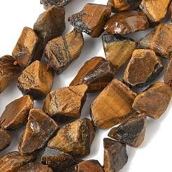 Сырой грубый натуральный тигр глаз бисер прядь G-M453-D10