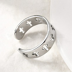 Кольца-манжеты из нержавеющей стали 304 для женщин RJEW-A077-02P