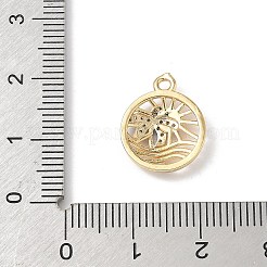 Латунные микро проложить кубического циркония подвески&nbsp;LS-KK-C104-01G