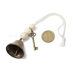 Ornamenti appesi a forma di campana di ferro&nbsp;HJEW-JM02523-01