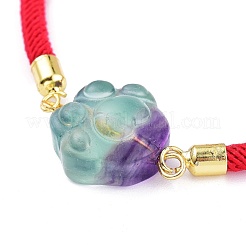 Регулируемые нейлоновые браслеты-слайдеры BJEW-Z002-01G