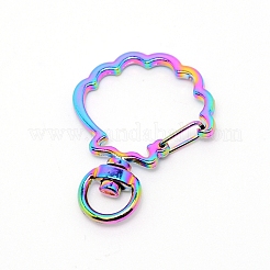 Шарнирные застежки для лобстера из цинкового сплава&nbsp;LS-PALLOY-WH0070-97M