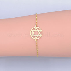 201 браслет из нержавеющей стали BJEW-T011-JN491-2