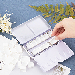 Пластиковые пустые кастрюли акварельные краски&nbsp;AJEW-PH0002-31