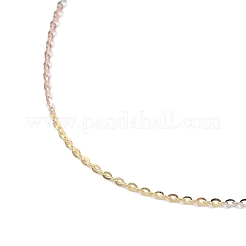925 collane a catena in argento sterling per donna&nbsp;NJEW-A014-06