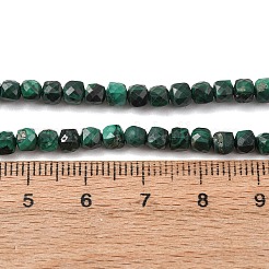 Natur Malachit Perlen Stränge&nbsp;G-C262-C02-4mm