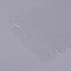 Прозрачная коробка из пвх конфеты угощение подарочная коробка CON-WH0074-10B