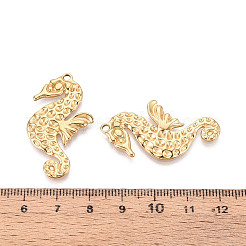 Подвески в виде морских коньков из нержавеющей стали 304&nbsp;STAS-T069-17G