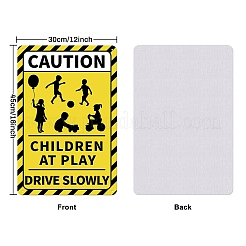 Уф-защищенный и водонепроницаемый алюминиевый предупреждающие знаки AJEW-WH0111-D-10