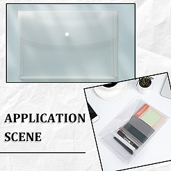 12 шт. полипропиленовые пакеты для хранения пластиковых карт с кнопкой ABAG-SP0001-39