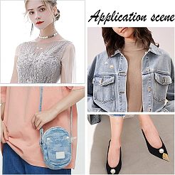 80шт 2 цвета пришить горный хрусталь RESI-FH0001-46