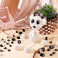 110 juego de 11 estilos de ojos de plástico para manualidades de muñecas&nbsp;DIY-PH0017-66