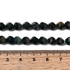 Нити бусин из натурального кровавика/гелиотропа G-Z119-A16-01