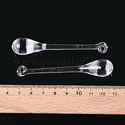 Прозрачные пластиковые большие подвески KY-T042-01