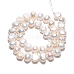 Нити из натурального культивированного пресноводного жемчуга PEAR-N027-01B