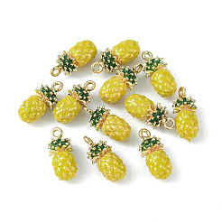 Латунь эмаль подвески&nbsp;KK-G462-31LG