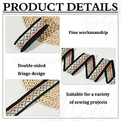 Жаккардовая лента из полиэстера&nbsp;OCOR-WH0085-77C