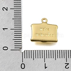Pendentifs en laiton&nbsp;KK-K427-16A-G