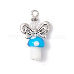 Бусины ручной работы лэмпворк с подвесками из стеклянных бусин PALLOY-MZ00697