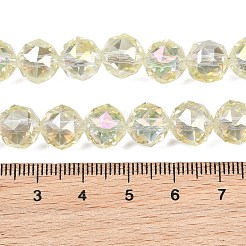 Trasparenti perle di vetro placca fili&nbsp;EGLA-N002-34C-B03