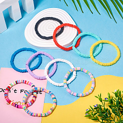 Браслеты из бусин из полимерной глины&nbsp;BJEW-TAC0032