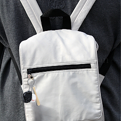 1шт брелок из искусственной кожи AJEW-CL0001-08A