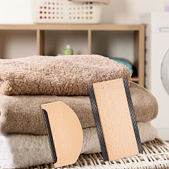 4 шт. 2-х стильный деревянный портативный удалитель ворса AJEW-GO0001-61