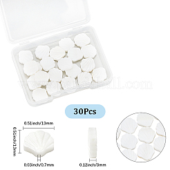 30 шт. резные бусины из натуральных пресноводных ракушек&nbsp;BSHE-SC0001-29