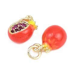 Латунные микро проложить кубического циркония подвески&nbsp;KK-C250-04