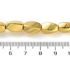 Гальванические нити из синтетических немагнитных гематитовых бусин G-P545-G03-8x12mm