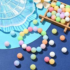 100 Stück leuchtende Silikonperlen&nbsp;SIL-CJC0012-07